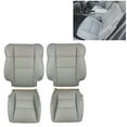 thumbnail image 2 of Molaner Driver & Passenger Bottom Replacement Seat Cover & Top Lean Back Leather Seat Cover Front Left and Right Compatible for Acura RDX 2007-2012, 2 of 16