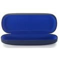 thumbnail image 1 of ALTEC VISION Medium Protective Hard Shell Glasses Case for Eyeglasses and Sunglasses with Microfiber Cleaning Cloth - Navy / Blue, 1 of 5