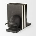 thumbnail image 4 of Black Cast Aluminum Raging Bull Bookends, 4 of 6