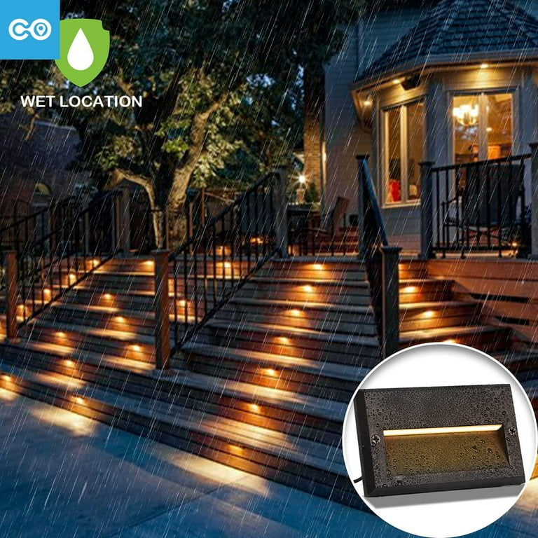 Wired led landscape lighting deals