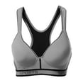 thumbnail image 2 of FashionOutfit Women's Sporty Wirefree Padded Mesh Strap Sport Bras, 2 of 4