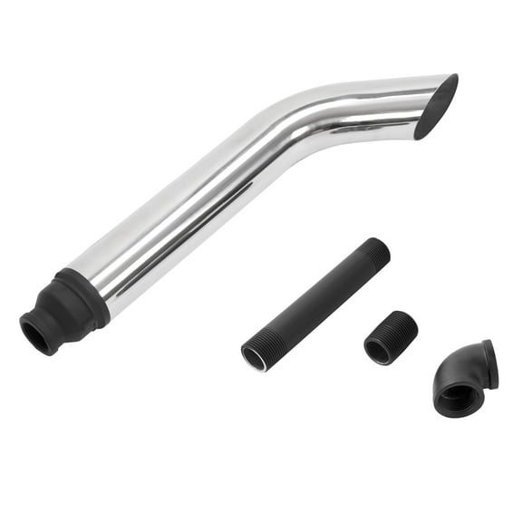 KOJEM Exhaust Pipe Replacement for John Deere 110 112 Lawn Tractors Durable Steel Exhaust Muffler Pipe for Tractor Maintenance & Repair