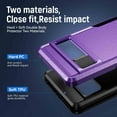 thumbnail image 5 of Dteck for Google Pixel 9 Pro XL Case with Stand Ring Kickstand Military Grade Fit for Magnetic Car Mount Anti-Scratch Shockproof Case, Purple, 5 of 7