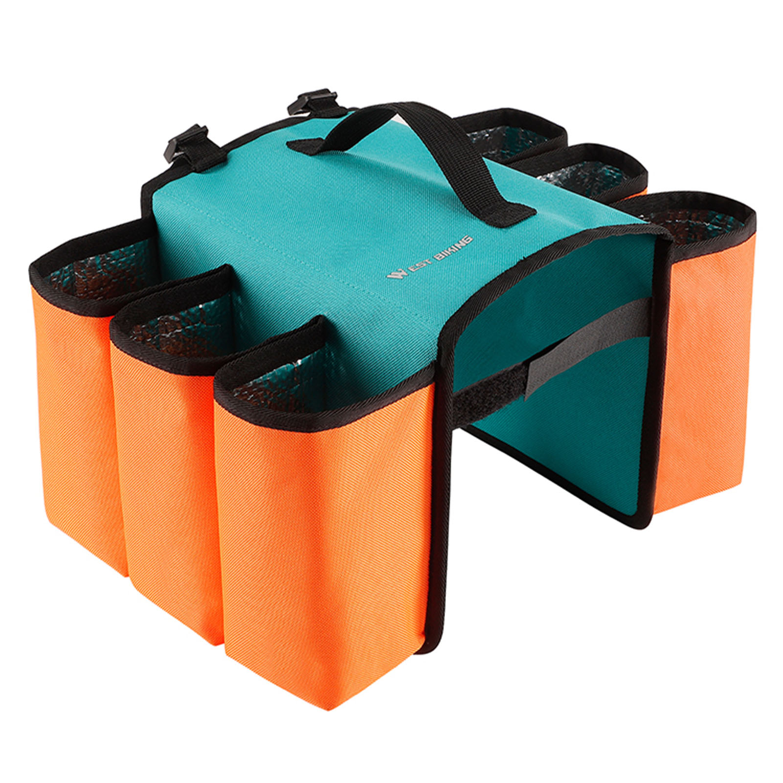 Pannier Bags for Bicycles Rear Rack Bike Bag with Water Bottle Holder Scratchproof Bike