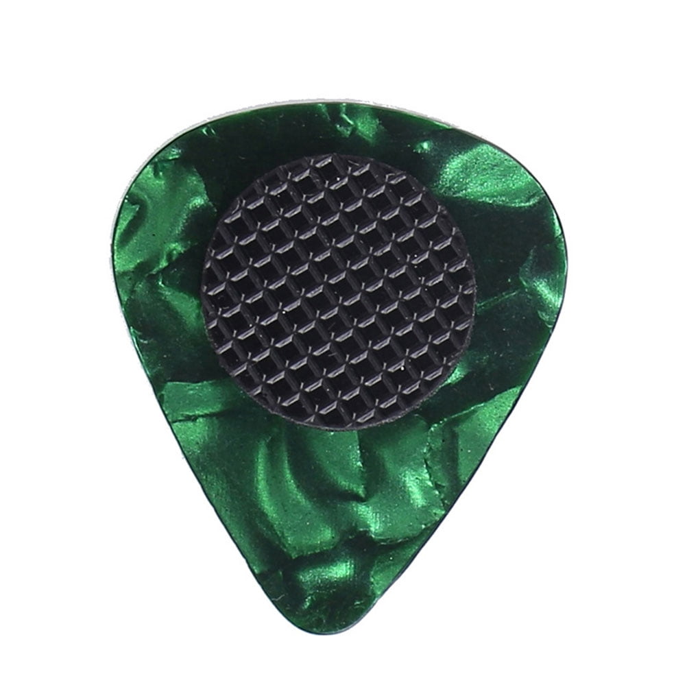 SOPOTUTU Adhesive Guitar Pick Grips Black Durable for Performance 200Pcs