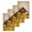 Turmeric, variant on Sunflowers Roosters Kitchen Dish Towels for Drying Dishes Set of 3, Vintage Farmhouse Farm Countryside Waffle Weave Microfiber Hand Tea Bathroom Towels Quick Dry & Absorbent Towel 12x12
