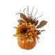 thumbnail image 2 of Decoraciones de Halloween, adornos de Halloween, regalos de Halloween, festival de Halloween, adorno de calabaza grande, decoración del hogar, adorno de escritorio de hoja de arce, girasol, calabaza d, 2 of 2