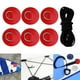 thumbnail image 4 of Kit de 6 anillos en D de PVC para fijación de cubierta, kit de amarre de cubierta, anillo en D Rojo, 4 of 9