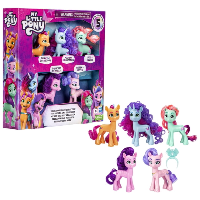 My Little Pony Make Your Mark: 5 figuras de 7,5 cm
