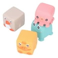 thumbnail image 4 of Juguetes de bloques blandos para bebés, construcción de animales suaves para bebés, juguetes de bloques blandos para apretar, juguete de dentición apilable para bebés, instalación sin esfuerzo, 4 of 8