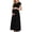 Black, variant on Plus Size Clothes for Women Pregnancy Dress Short Sleeve Crewneck Lightweight Flowy Maxi Maternity Dresses Women Pregnant Dress Hot Pink M