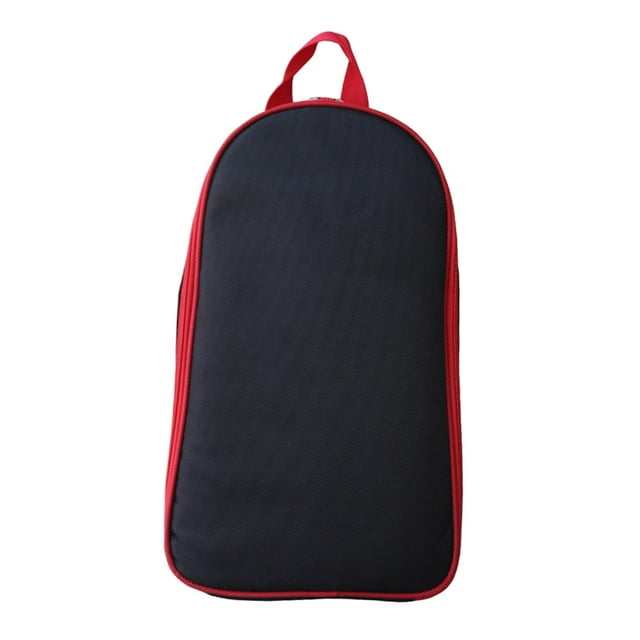 Bolsa De Almacenamiento De Utensilios De Camping 36x20cm Almacenamiento Para Barbacoa Picnics Cocina Al Aire Libre Negro Rojo Sunnimix Organizador de utensilios de cocina