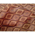 thumbnail image 3 of oneOone Silk Tabby Fabric Aztec Flame Stitch Print Fabric BTY 42 Inch Wide, 3 of 3