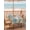Teal Blue, variant on Outdoor Tablecloth with Umbrella Hole and Zipper, Beige Beach Coastal Rectangle Table Cloth 60x84 Inch Waterproof Tablecloth, Summer Nautical Coral Shell Botanical Picnic Table Cover for Patio
