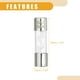 thumbnail image 5 of Ofertas Únicas 5 Pcs 0.39x1.50 Pulgadas Fusible de Vidrio Universal AGU 50A - Coche - Tubo Metalizado Plateado, 5 of 7