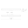 thumbnail image 2 of Kuzco Lighting Jane-Slim 36" Vanity Light, 120V ELV LED 3000K 90CRI 49W, 2 of 2