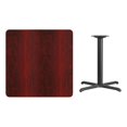 thumbnail image 2 of Bowery Hill 36" Square Restarant Dining Table in Black Mahogany, 2 of 2