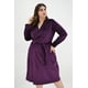 thumbnail image 5 of Vestido Envolvente Roman Fashion Talla Extra 1210 Morado Violeta Oscuro 42, 5 of 7