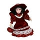 thumbnail image 4 of 8 '' Victoria Style Girl Doll Muñecas de para decoración rojo Zulema Muñeca de porcelana victoriana, 4 of 6