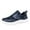 Dark Blue, variant on Extra Wide Breathable Men’s Casual Walking Shoes for Seniors with Arch Support and Cushioned Sole Non- Orthopedic Comfort Footwear for Big and Tall