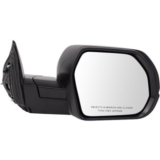 Garage-Pro Driver Side Power Heated Mirror For Chevrolet Equinox GMC Terrain 2018-2023 Without Signal Light, Blind Spot Monitor & Memory Chrome