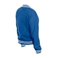 thumbnail image 3 of Women's New Era  Blue Detroit Lions Throwback Fleece Full-Snap Jacket, 3 of 5