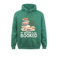 thumbnail image 5 of Mi fin de semana está todo reservado, divertidas y lindas sudaderas con capucha con diseño de lector de libros, sudaderas de manga larga de alta calidad para mujer impresas en capuchas de otoño, 5 of 5