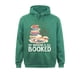 thumbnail image 5 of Mi fin de semana está todo reservado, divertidas y lindas sudaderas con capucha con diseño de lector de libros, sudaderas de manga larga de alta calidad para mujer impresas en capuchas de otoño, 5 of 5