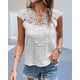 thumbnail image 5 of Blusas De Moda Camisa Sexy Cuello En V Elegantes, 5 of 5