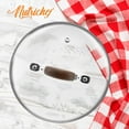 thumbnail image 5 of NutriChef Cooking Pot Lid 2.5 Quart - See-Through Tempered Glass Lids, Stainless Steel Rim, Brown, 5 of 5
