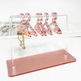 thumbnail image 4 of YAOMOBB Ear Studs Display Rack Multi holes Earring Holder Stand in Horse Shape Acrylic for Storage Display in Home Supply, 4 of 5