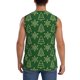 thumbnail image 4 of Balery Christmas (2) Camisetas sin mangas para hombre, absorbe la humedad y protege contra el mal olor.-XX-Large, 4 of 7