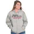 thumbnail image 4 of Dont Succeed Fix Ponytail Start Again Womens Plus Size Graphic Zipper Hoodie Brisco Brands 3X, 4 of 5