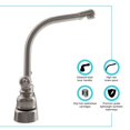 thumbnail image 4 of Grifo Dura Faucet DF-PK210C-SN Alto en Níquel Cepillado, 4 of 7