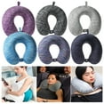 Xeyise Ushaped Pillow Neck Support Cushion Ergonomic Design Washable