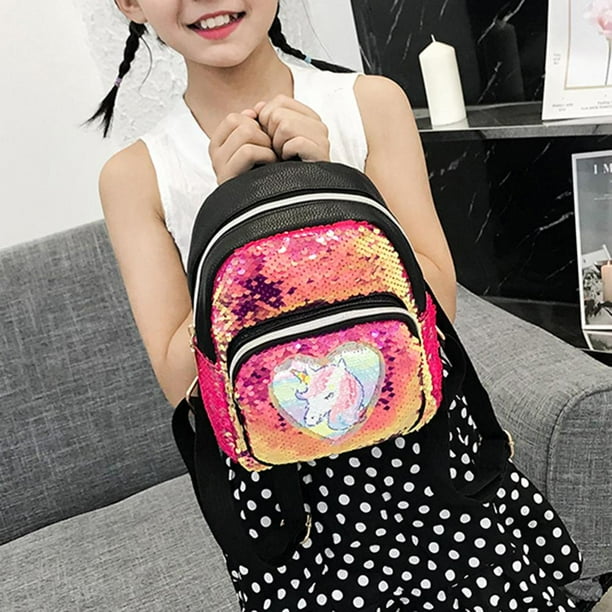 Cute sequin outlet backpacks