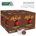 thumbnail image 2 of McCafe Premium Roast Decaf Coffee, Single Serve Keurig K-Cup Pods, Decaffeinated, 96 Count (4 Packs of 24), 2 of 4