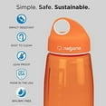 thumbnail image 2 of Nalgene N-Gen BPA-Free Water Bottle 30oz, Orange, 2 of 5