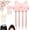Pink, variant on Wireless Heated volumizing Root Lift Clip Hair Crown Lifting Styler Booster | Portable Travel Wireless heated Type-C Rechargeable 2 Heat Settings for Fine & Thick Hair Styling Clip for Women