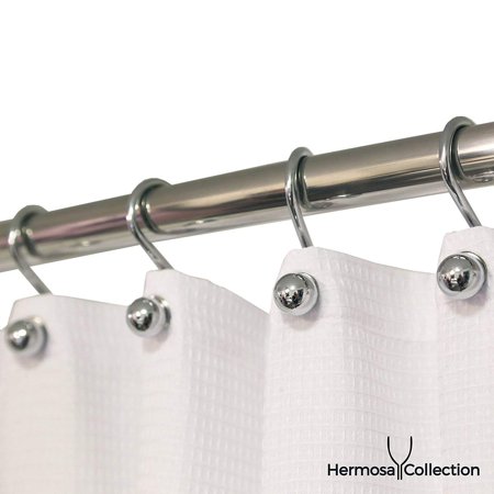 Hermosa Collection Luxury Hotel Quality Shower Curtain Hooks