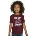 thumbnail image 4 of He Got Game Crewneck T Shirts Boy Girl Teen Brisco Brands XS, 4 of 6