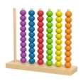 thumbnail image 2 of Diy Craft Kit Wooden Colorful Bead Abacus Counting Frame Math Learning Toy Color Sorting Game Educational Intelligence Development for Toddlers Preschool Arts and Crafts,Creative Diy Kit,Handmad, 2 of 7