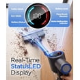 thumbnail image 2 of S10 Cordless Vacuum Cleaner, 40KPA/500W/45Mins, LED Display, 8-in-1 Lightweight Stick Vacuum Cleaners for with Green LED Light, 6-Stages Filtration, Self-Standing Design, Blue, 2 of 6