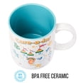 thumbnail image 2 of Silver Buffalo Care Bears Welcome to Care-A-Lot Magical Land Taza de cerámica, 20 onzas, 2 of 7