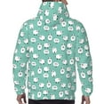 thumbnail image 7 of Kdxio Cute Sheeps Print Mens Casual Hooded Collar Drawstring Hoodies Pullover Sweatshirts Casual Long Sleeve Shirts-4X-Large, 7 of 7
