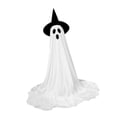thumbnail image 4 of Fantasma de tela blanca iluminado, decoración de Halloween, fácil de montar. 165x30cm, 4 of 9