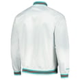 thumbnail image 3 of Men's Mitchell & Ness White Vancouver Grizzlies Hardwood Classics  Throwback Wordmark Raglan Full-Snap Jacket, 3 of 3