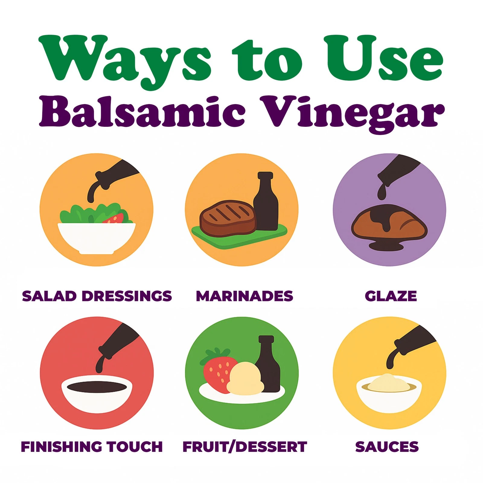 Organic Balsamic Vinegar of Modena, 500 ml – Non-GMO, Vegan (Pack of 3) - by Food To Live