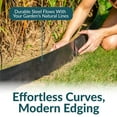 thumbnail image 3 of Sunnydaze 7" x 42" Corten Steel Landscape Edging Border (5 Pack), 3 of 12