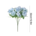 thumbnail image 3 of Artificial Rose Decor Bouquet Ideal Esthetic Floral Arrangements Decor For Mom's Day Wedding Living Room Holiday Or Everyday Decorations, 3 of 6